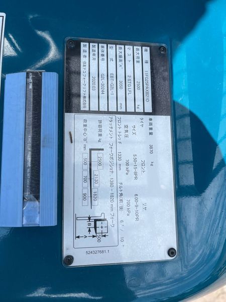 Погрузчик вилочный Sumitomo 11FG25 268 фото